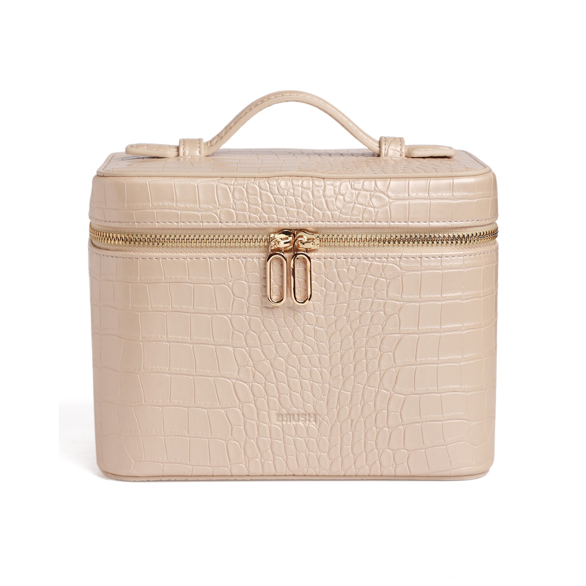 Vanity Case Champagne Croc