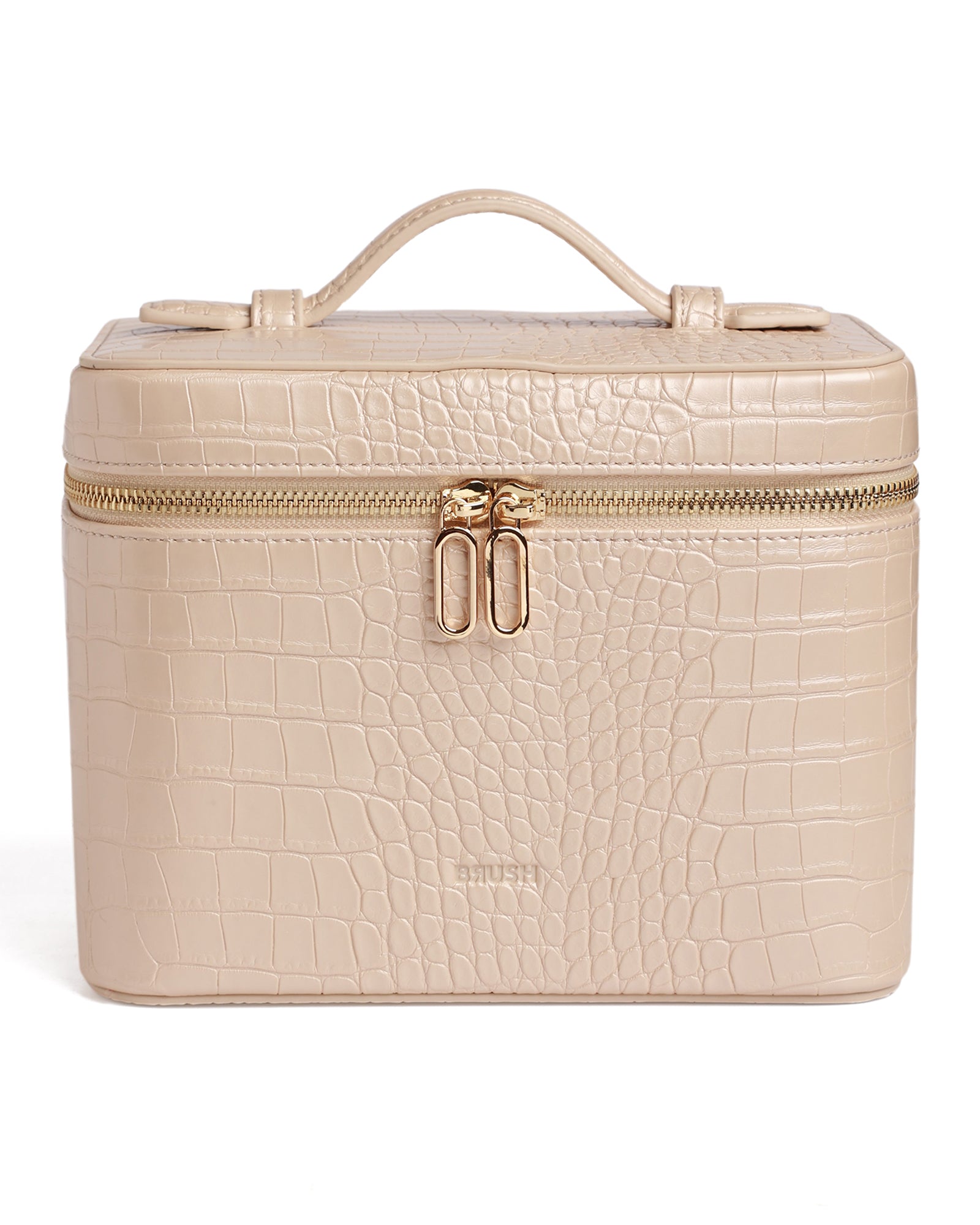 Vanity Case Champagne Croc