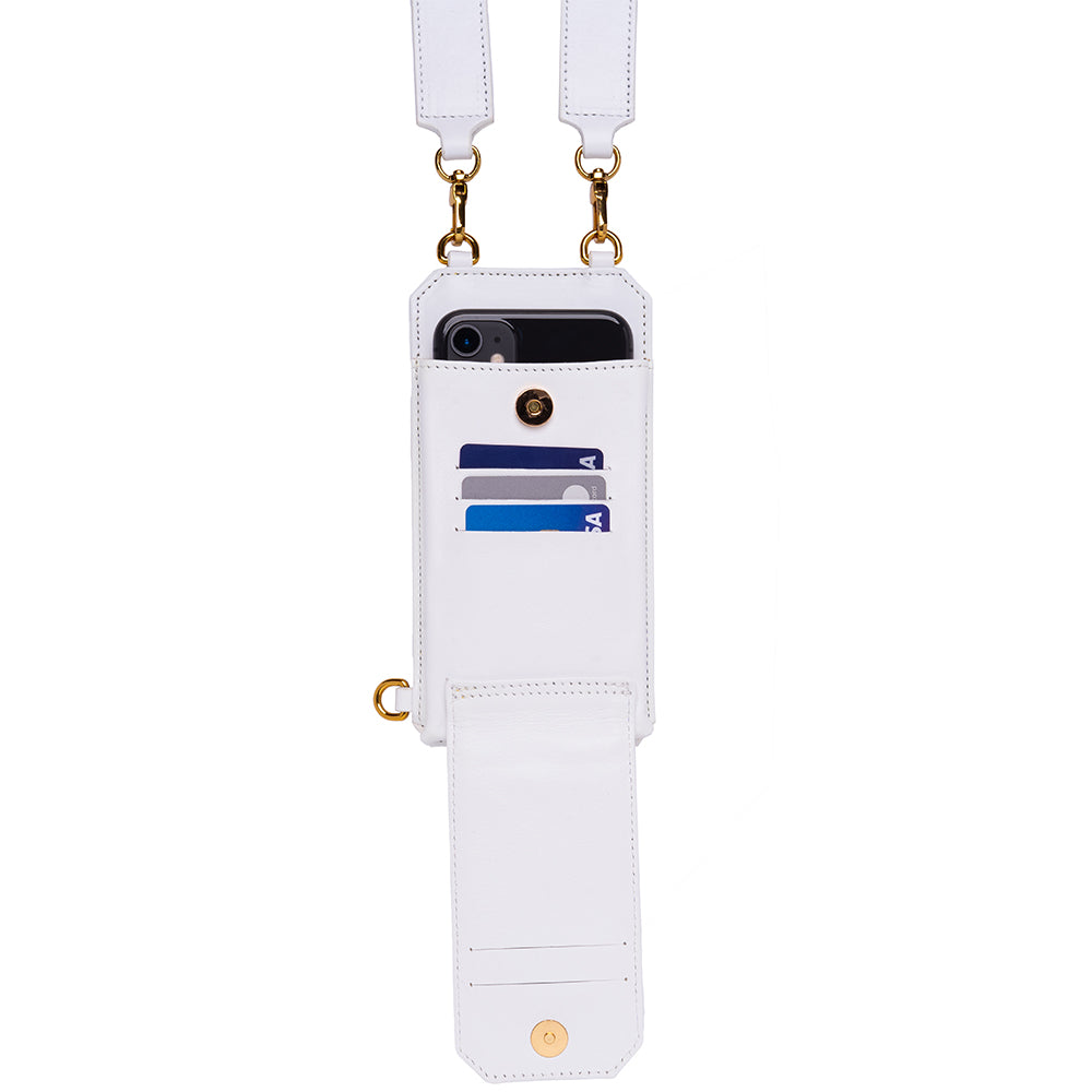 Phone Bag In White