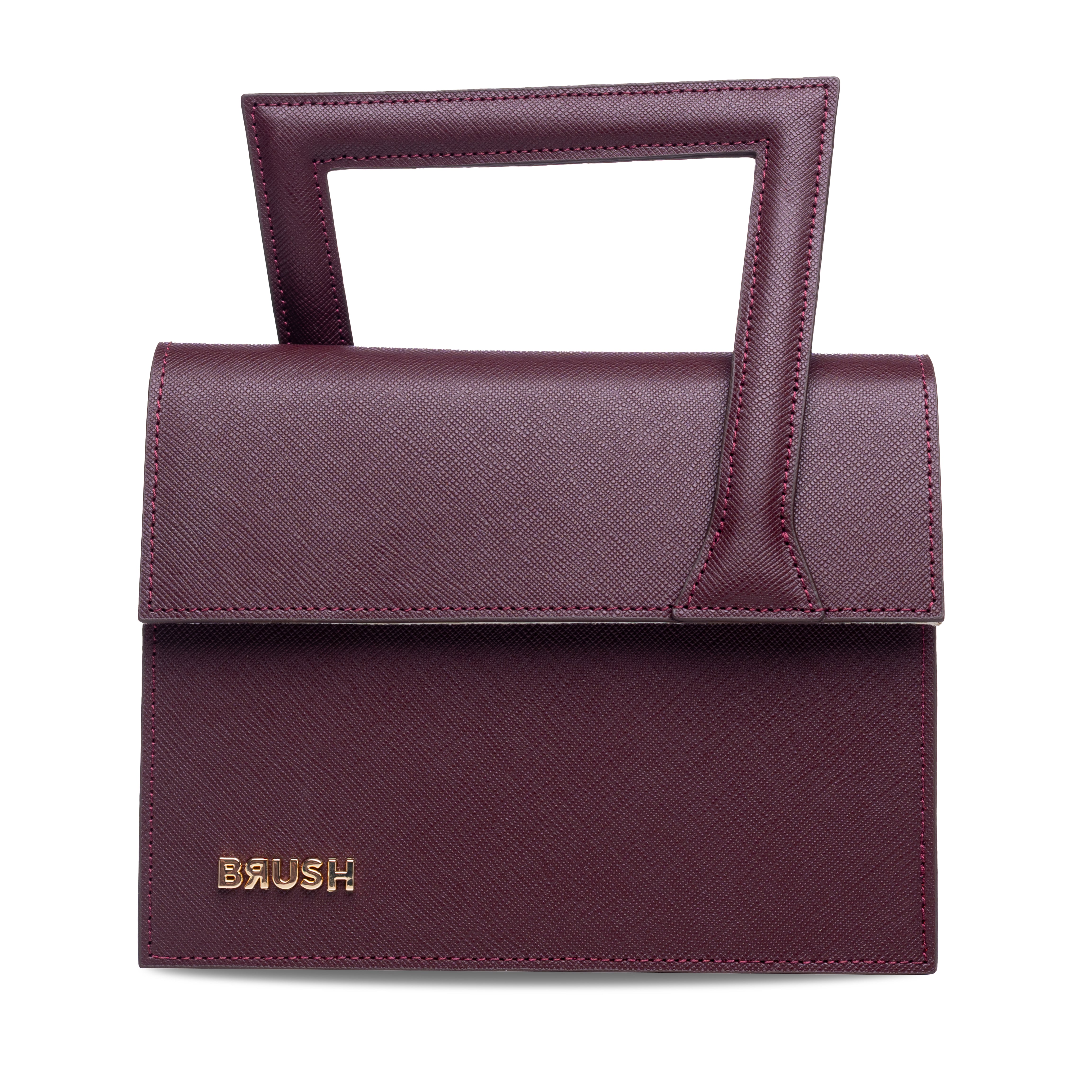 Frame Bag in Burgundy