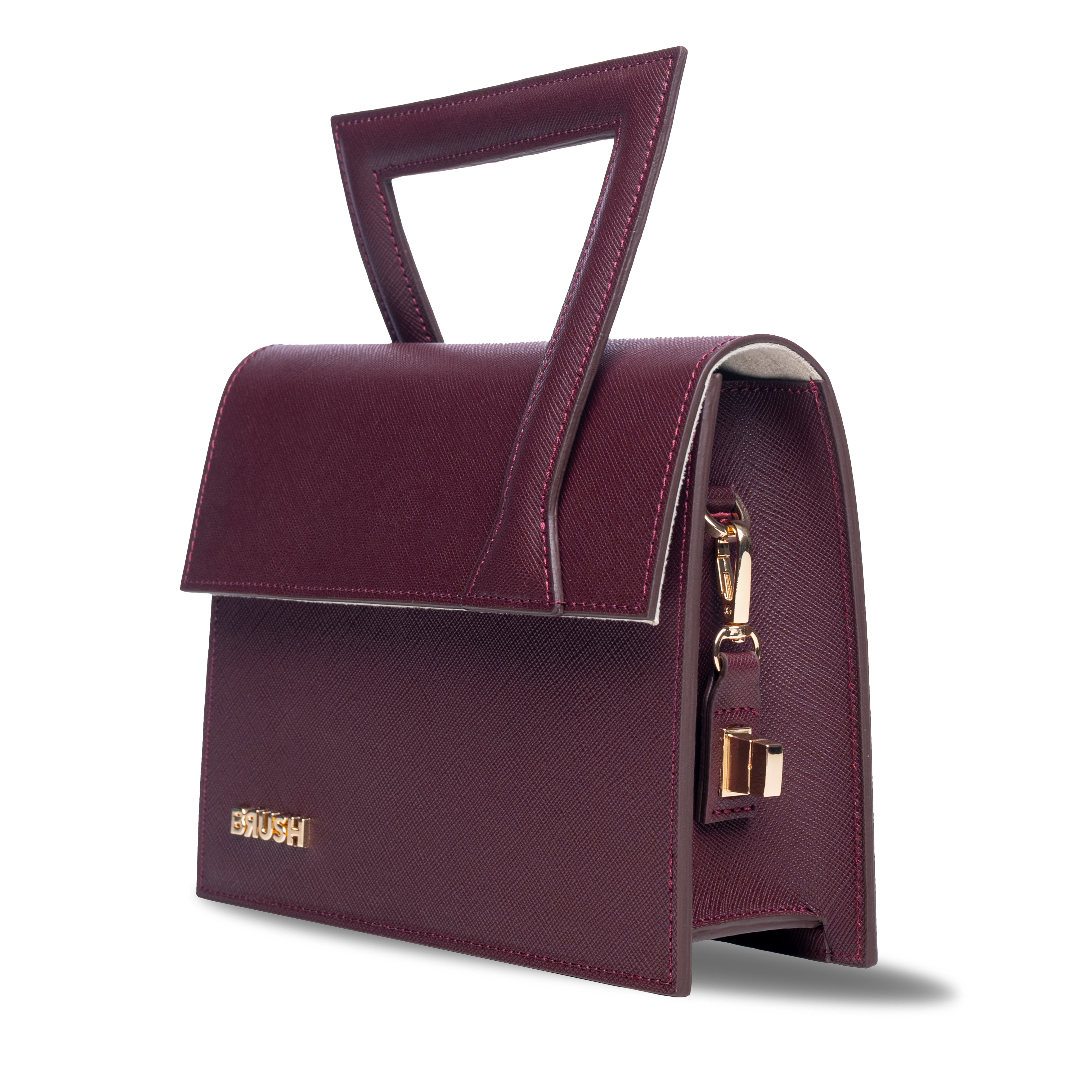 Frame Bag in Burgundy