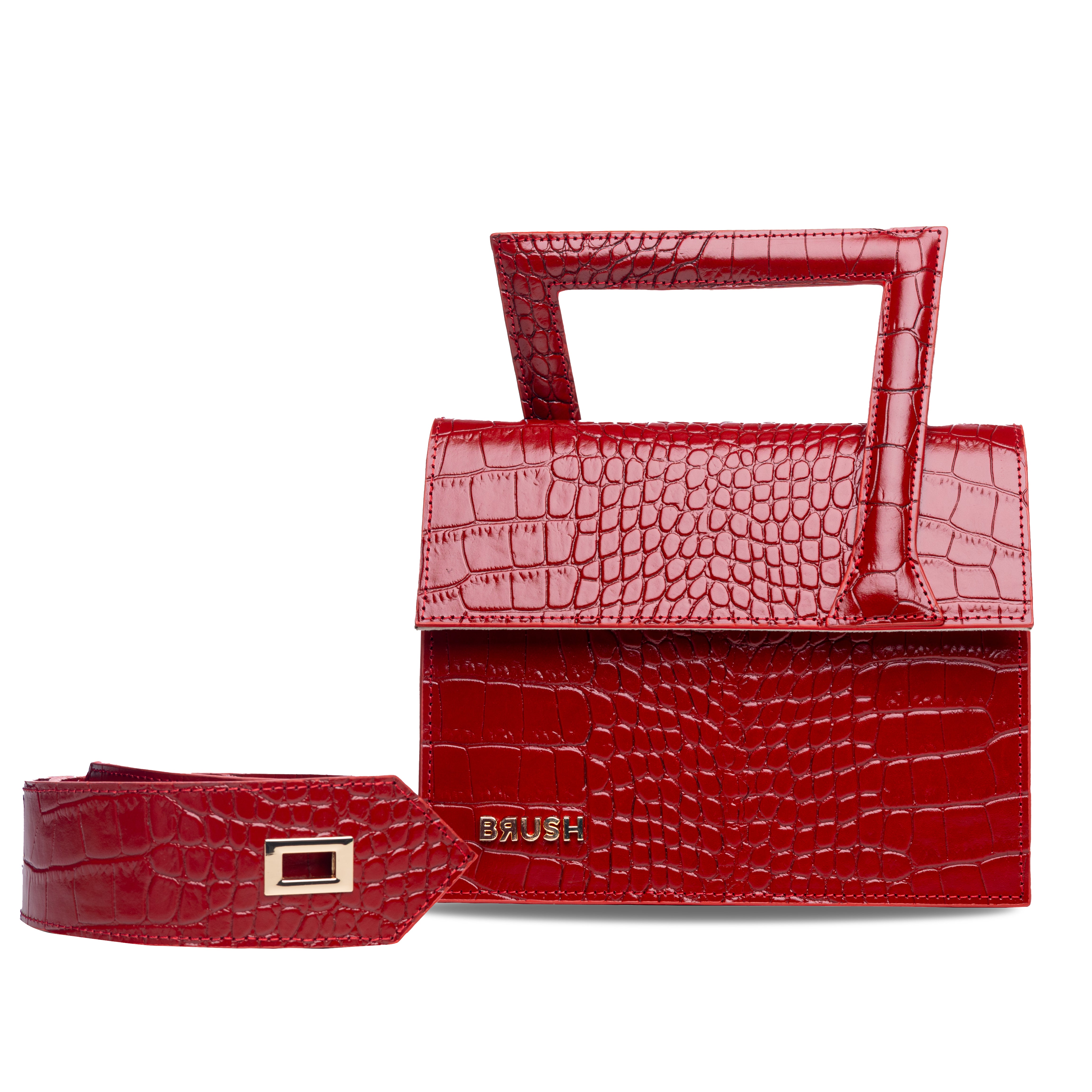 Frame Bag in Red