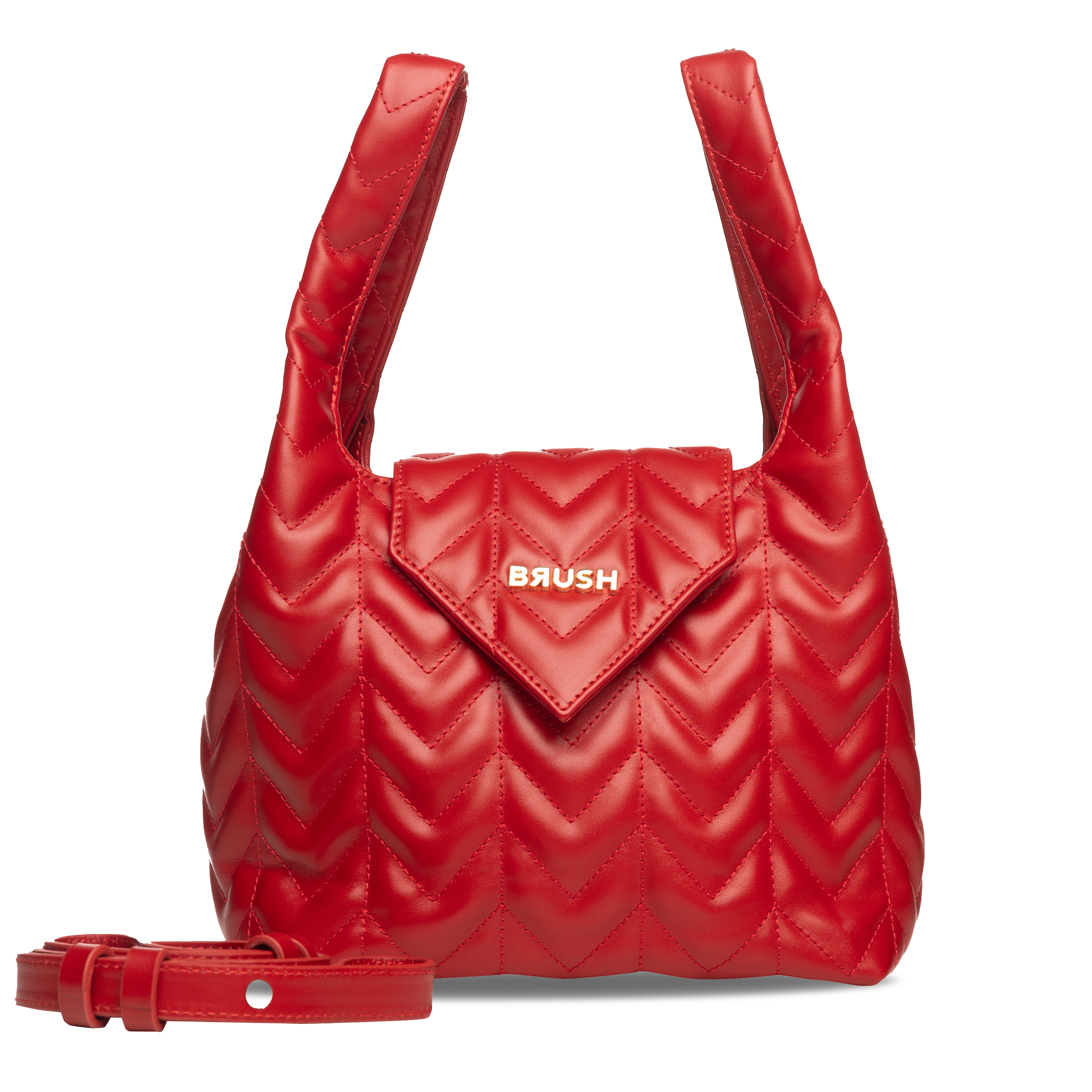 Lulu Bag in Dark Red
