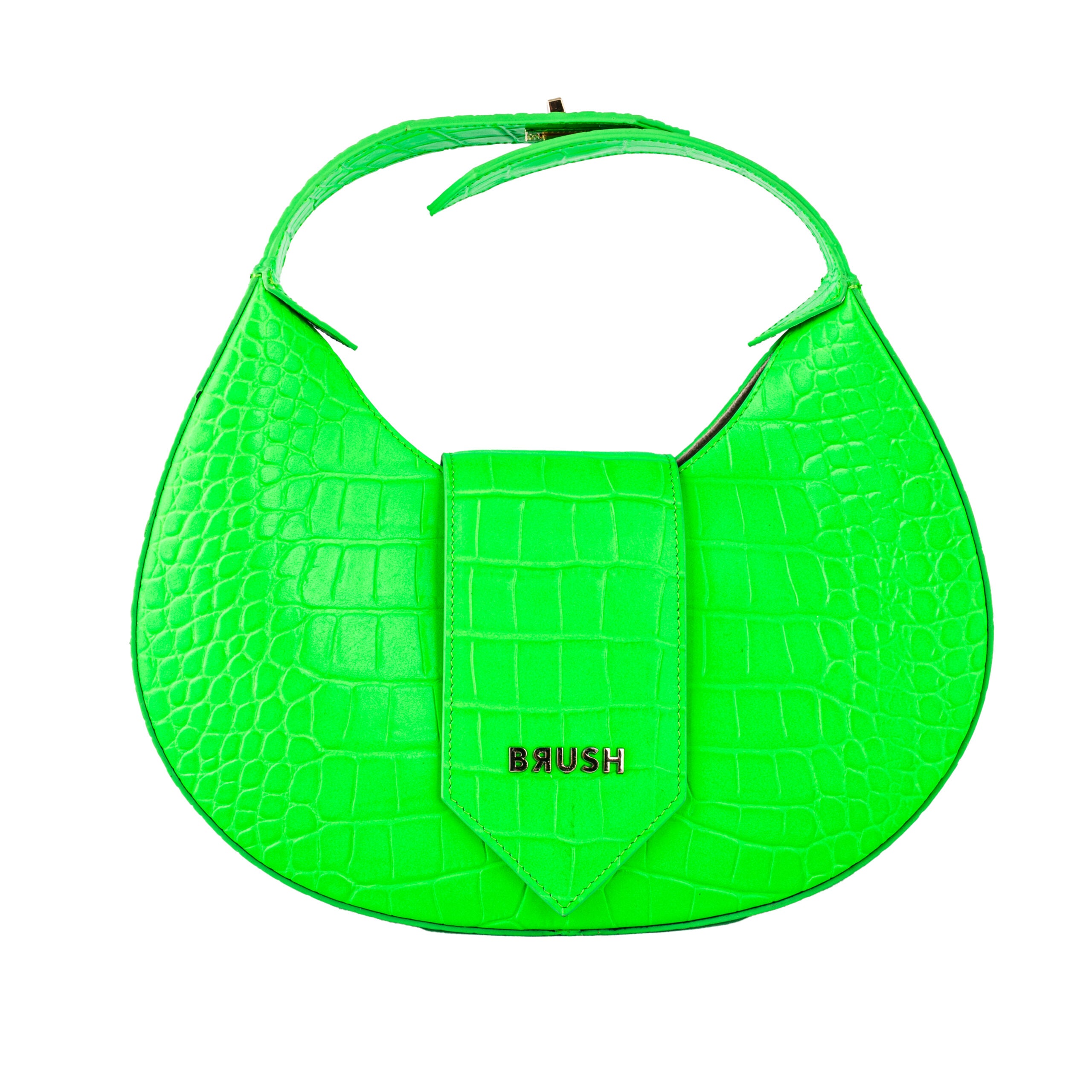 Neon Green Big Luna Bag