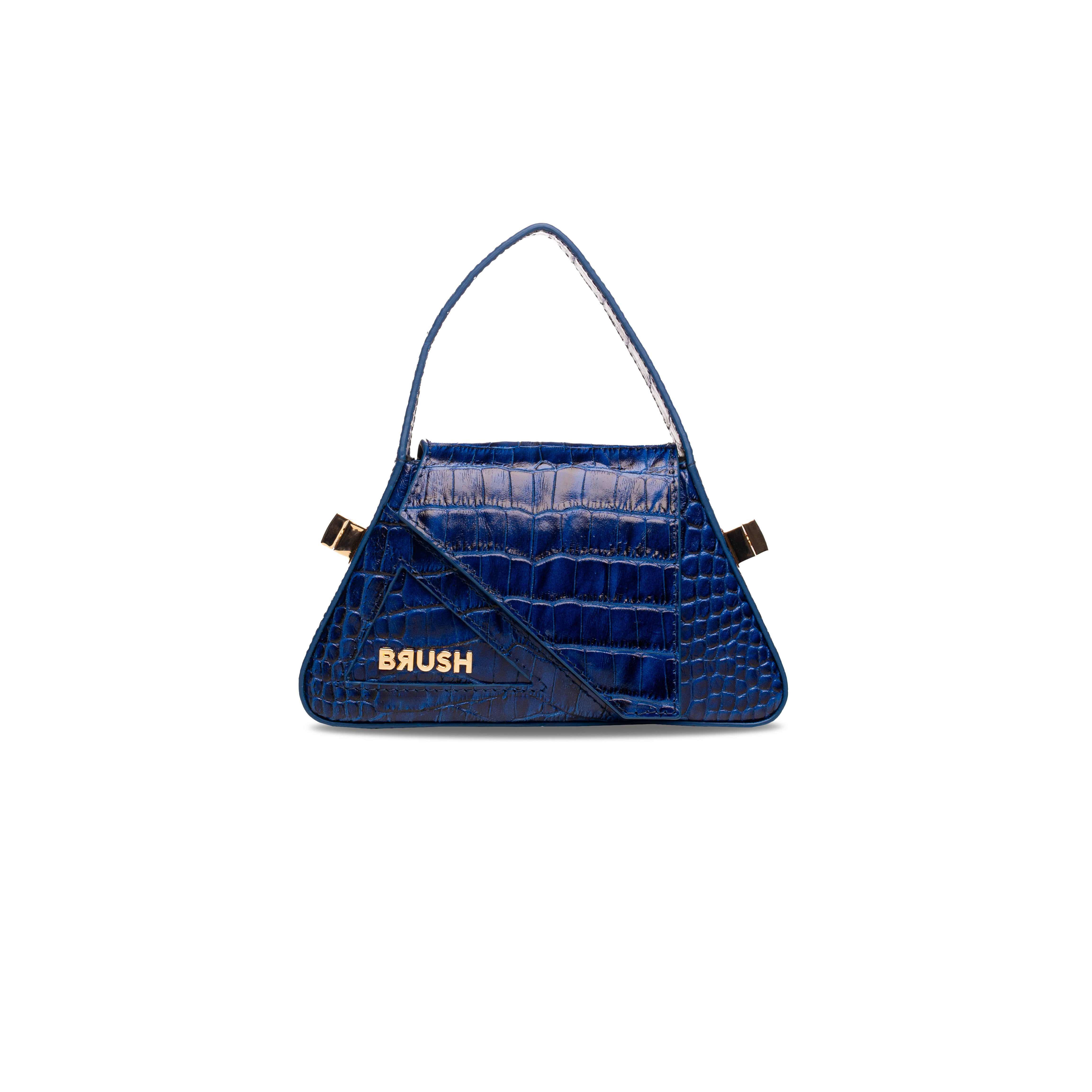 Crock Dark Blue Micro Ruler Bag