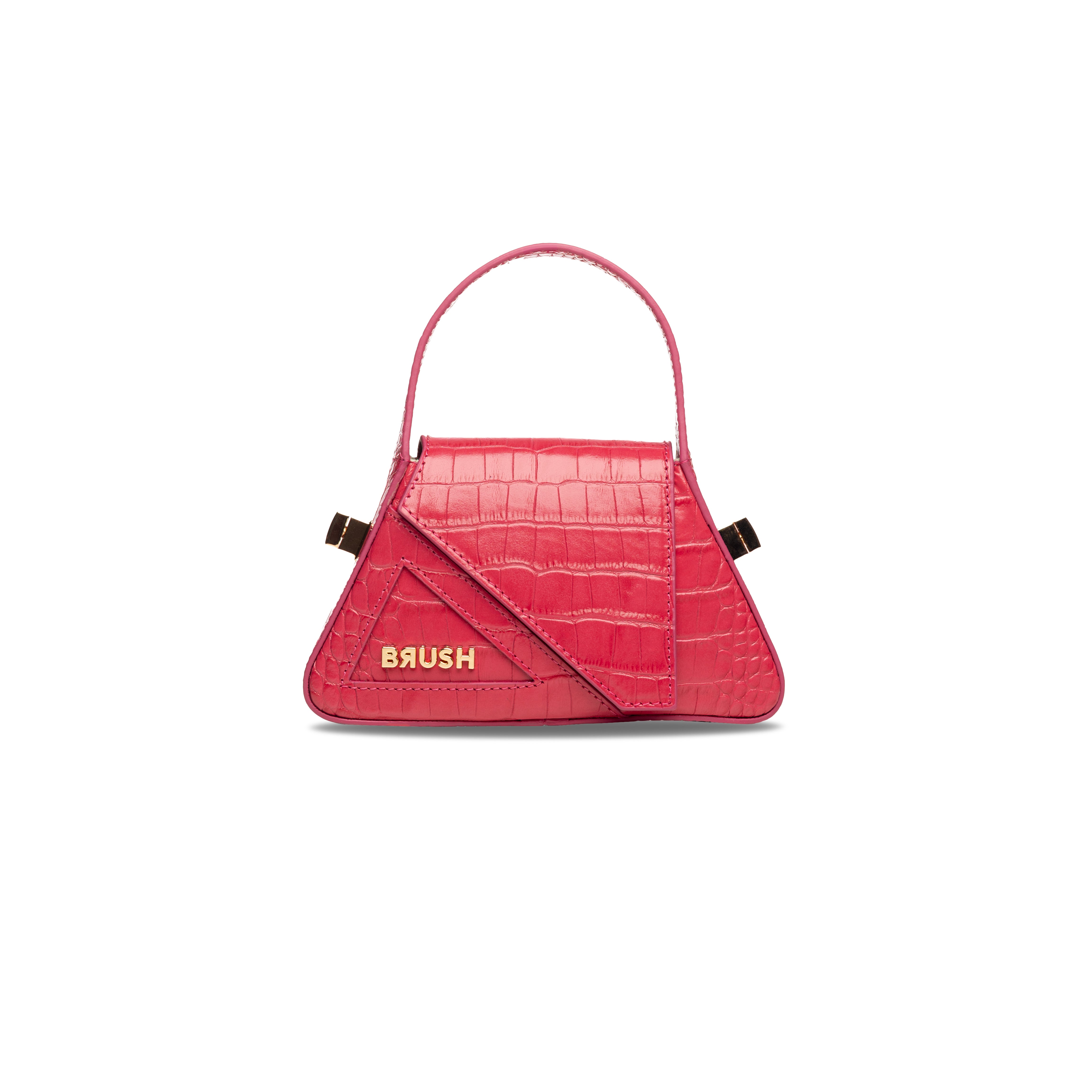 Crock Pink Micro Ruler Bag