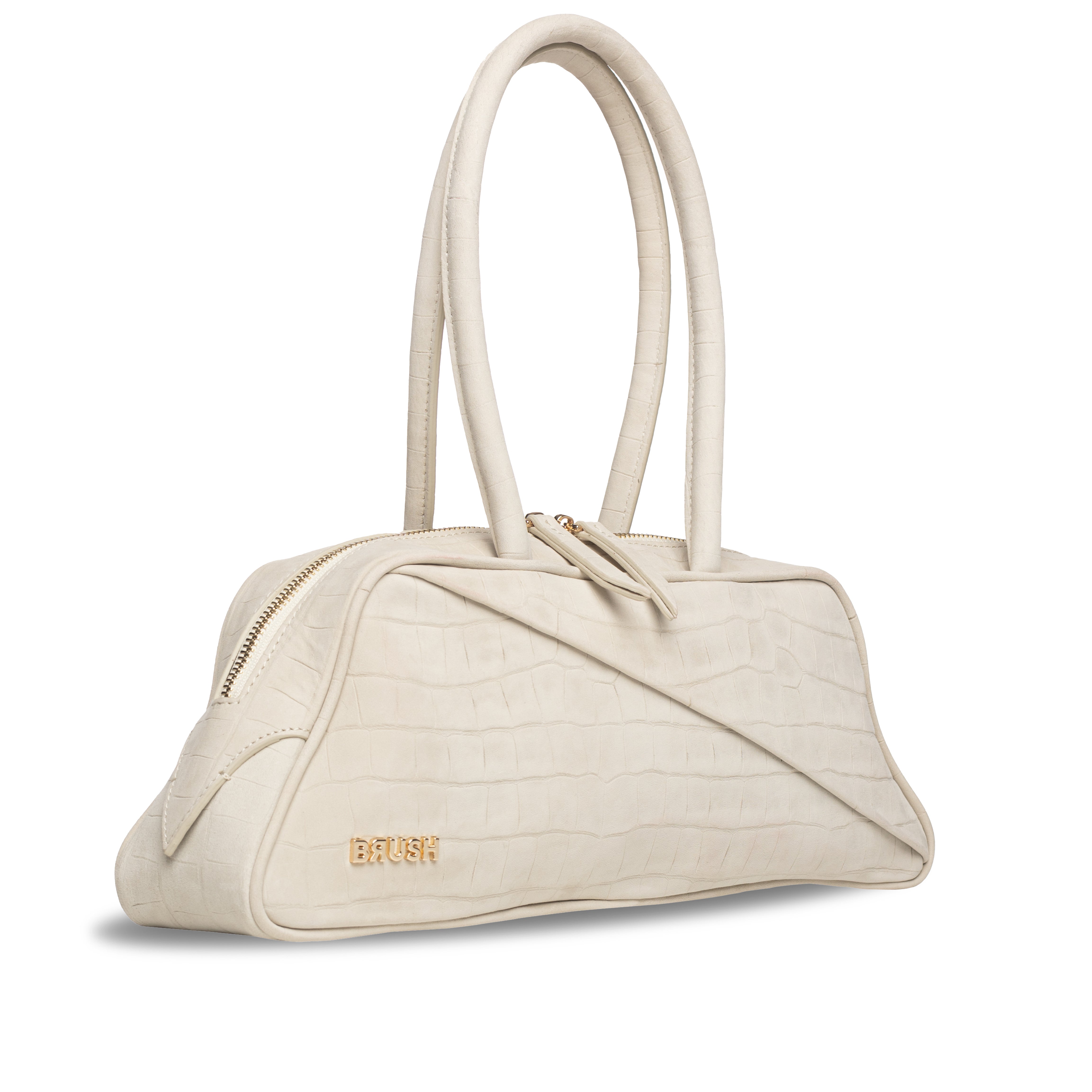 Palette Bag in Crock Bej Suede