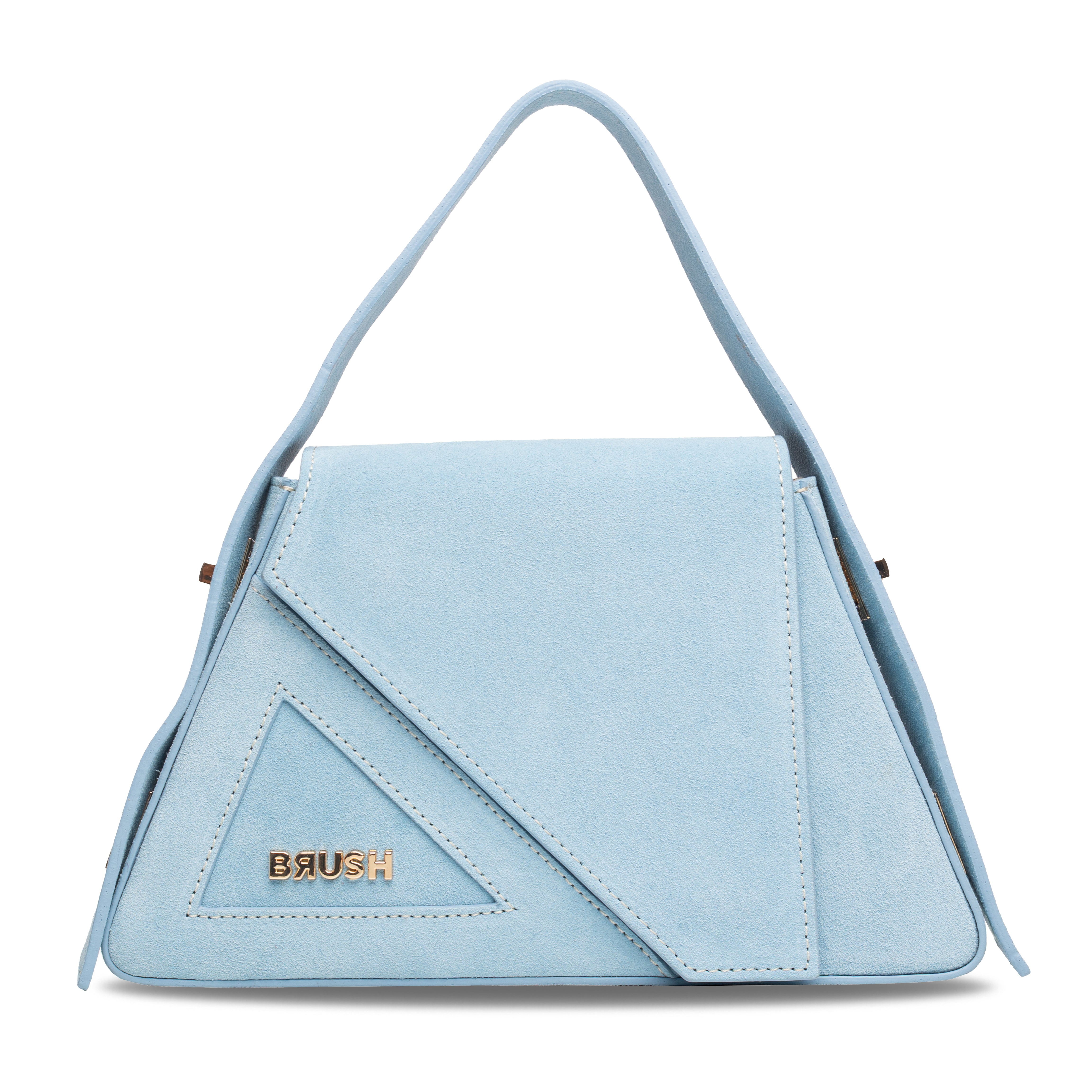 Sky Suede Baby Ruler Bag