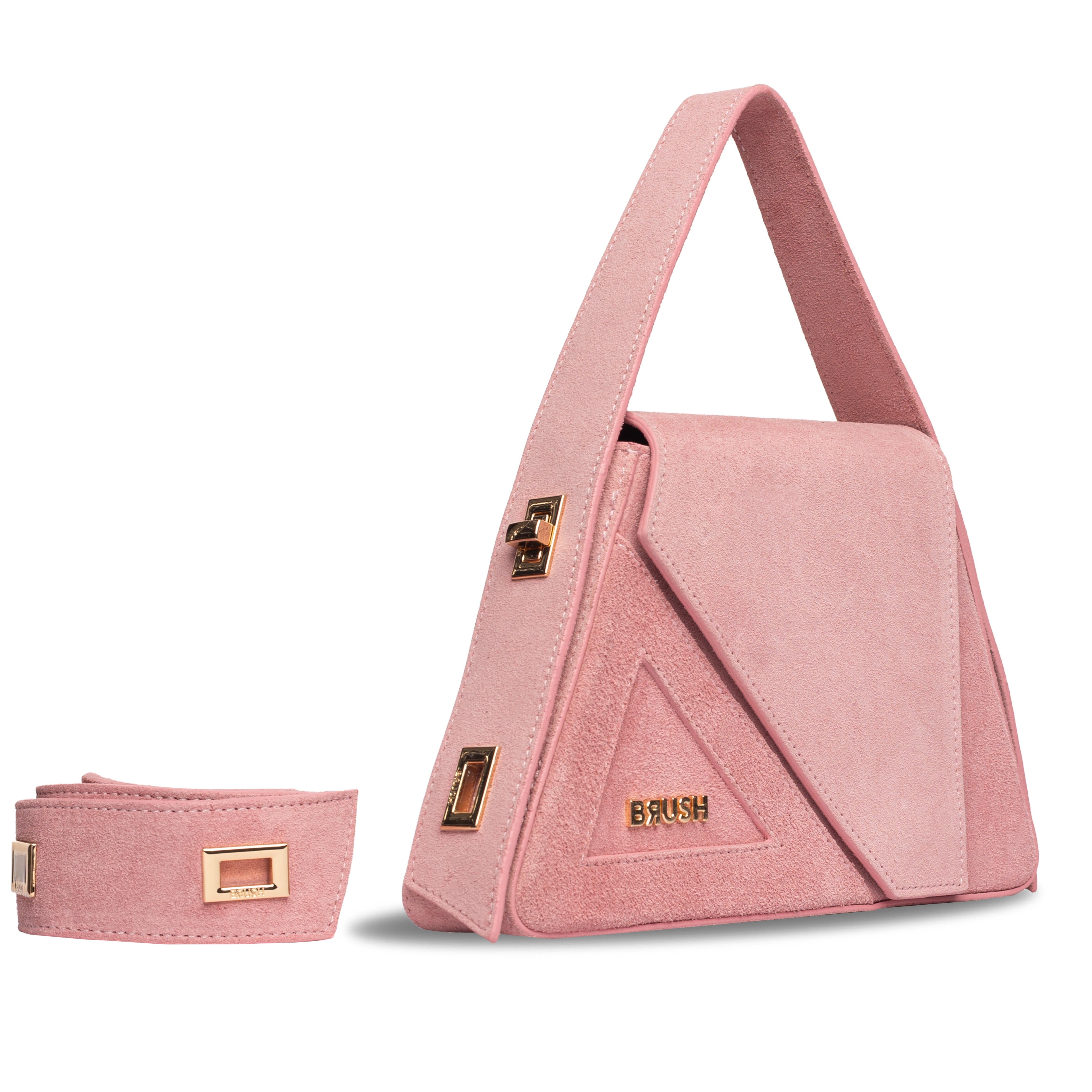 Candy Suede Baby Ruler Bag